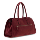 Samantha Girlfriend Satchel Merlot