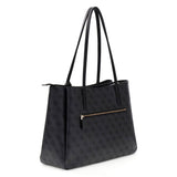 Noelle II Tech Tote Coal Logo