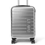 Silver 20” Suitcase Silver