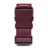 Security Luggage Strap Soft Wine
