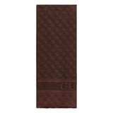 Samantha JCQURD Scarf Brown Logo