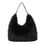 Foxtail Handbag Black