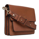 Leather Shoulder bag Cognac