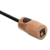 Timber Duomatic Umbrella Dark Grey