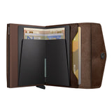 Envelope Wallet Vintage Chocolate