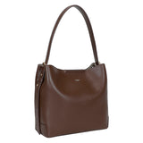 Minimalism Bucket bag L Dark Brown