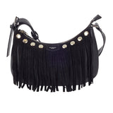 Fringed Shoulder bag Black