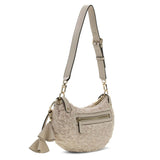 Katie CNVRTBLE Shoulder bag Faux fur Off white
