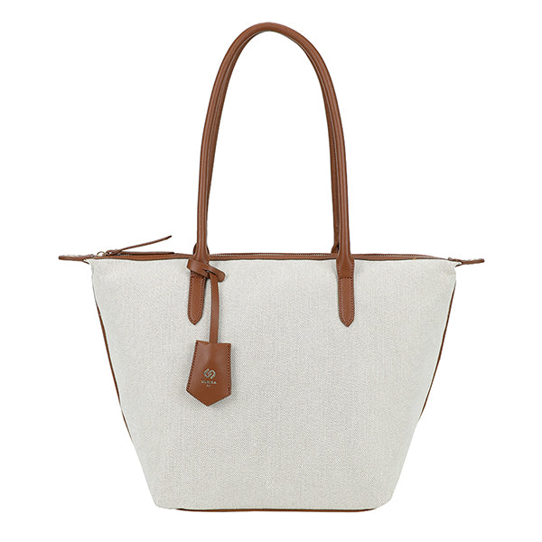 2.0 Canvas Shopper bag Brown