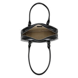 Snake Shiny Shoulder bag Black