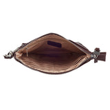 Base Shoulder Bag Clutch RFID Dark Brown