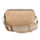 Kaia Crossbody bag Raffia Natural