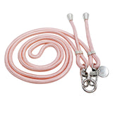 Mobile Base Strap Shiny Pink Silver