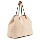 Victtoria Large 2 in 1 Tote Natural/Cognac