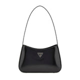 Arnela Top Zip Shoulder Bag Black