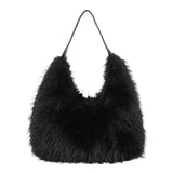 Foxtail Handbag Black