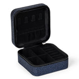 Glitter Jewelry Square Navy Blazer