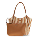 Tessi 2-in-1 Tote Cognac Multi