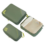 Packing Cubes 3PK Olive/Lime