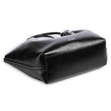 Paula Commuter L Tote Shiny Black/Silver