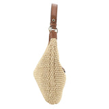 Hobo Nana Mini Raffia Maglia/Leather Natural-Nut