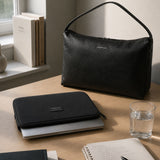 Mellow Leather Hobo 15" Nero