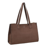 Suede Shoulder bag Dark Brown