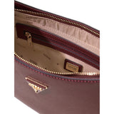 Noelle II Top Zip Shoulder bag Burgundy