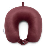 Travel Pillow Cozy Comfort Soft Wine