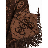 Nolana 4G Logo Scarf Brown Logo