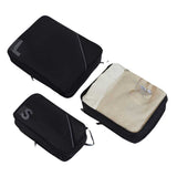 Packing Cubes 3PK Black/Grey