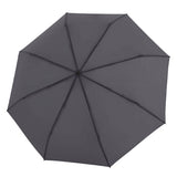 Timber Duomatic Umbrella Dark Grey