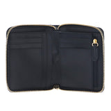 Avril SM Zip Around Wallet-Boxed Black Logo