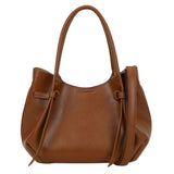 Minimalism Hand bag Brown