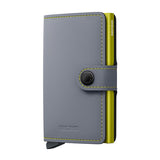 Miniwallet MM Grey & Lime