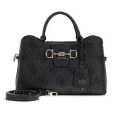 Janie Logo GRLFRND Satchel Coal Logo