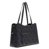Janie Logo Tote Coal Logo