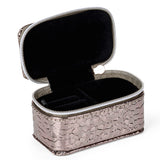 Disco Jewelry Zip OvalMicro Gunmetal