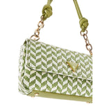 Tessi Flap Shoulder bag Olive Multi