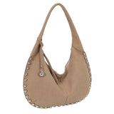 Studs Shoulder bag Taupe