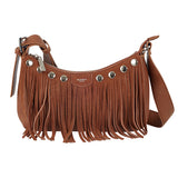 Fringed Shoulder bag Brown