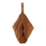 Suede Hobo bag Big Cuoio