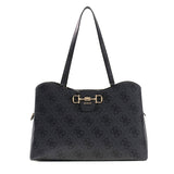Janie Logo Tote Coal Logo