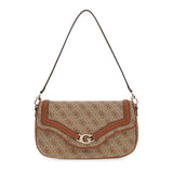 Dea Flap Shoulder bag Latte Logo