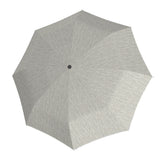 Knirps A 050 Medium Manual paraply i beige med prikkemønster sett ovenfra