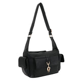Hook Shoulder bag L Black