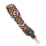 Shoulder Bag Strap Brown Multi S