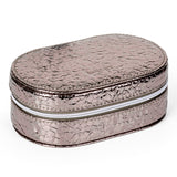 Disco Jewelry Zip Oval Gunmetal