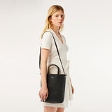 Anna Vertical Shopping Bag Noir Krema