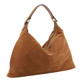 Suede Hobo bag Big Cuoio